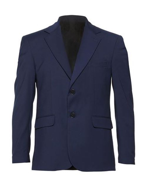 Man Blazer Blue Size 34 Polyester, Viscose, Elastane