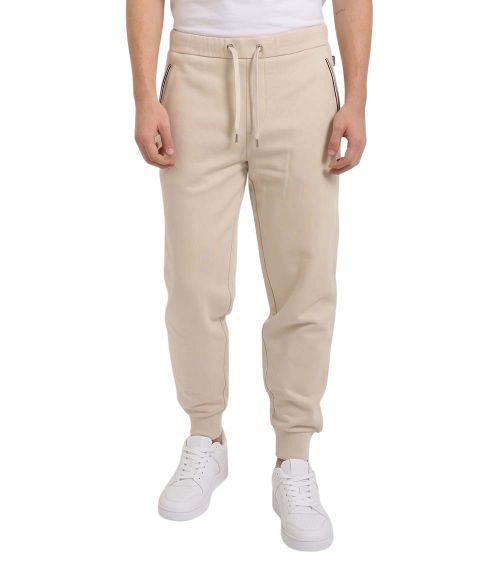 Beige Regular Joggers Pants