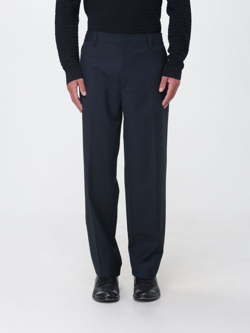Pants Men color Blue