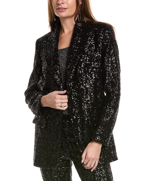 Collection Sequin Boyfriend Blazer