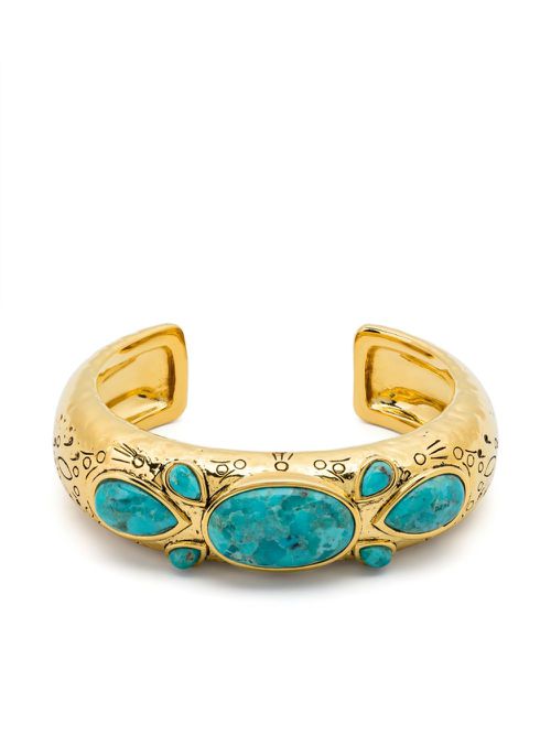 Navajo cuff baracelet - Gold