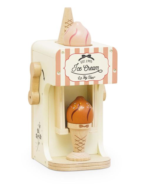 LE TOY VAN 키즈 Ice Cream Machine & Play Food Cones - Neutrals TV306