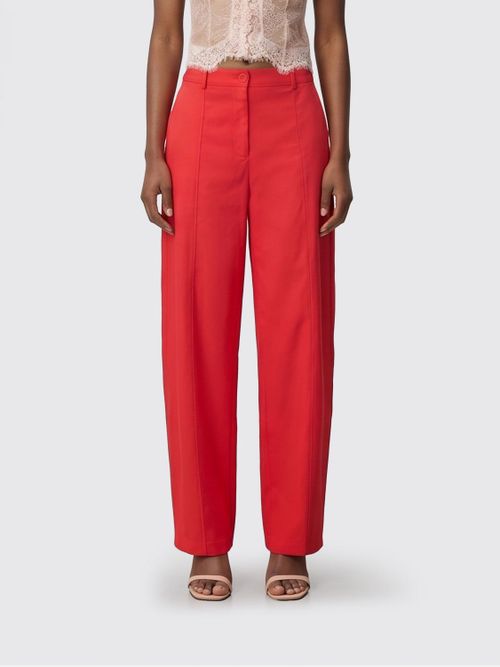 Pants Woman color Red