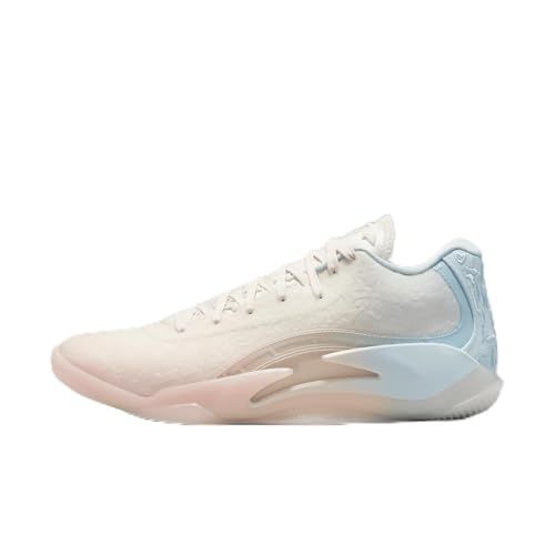 Zion 3 "Rising Basketball Shoes (FZ1321-601, Bleached Coral/Pale Ivory/Glacier Blue/Crimson Tint)