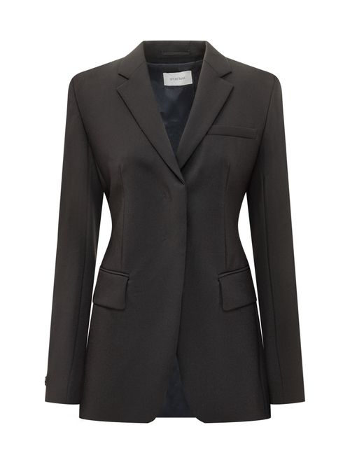 Elegant Virgin Wool Blazer