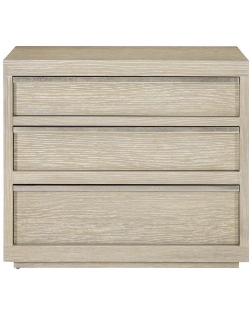 Solaria 3-Drawer Nightstand