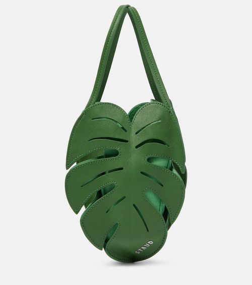 Palm Mini leather tote bag