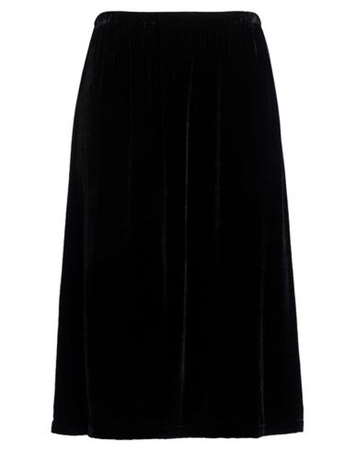 Woman Midi skirt Black Size 8 Viscose, Silk