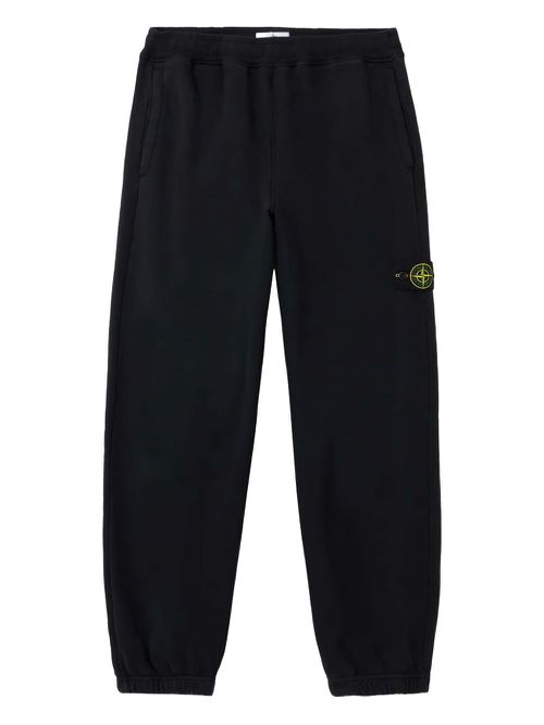 Compass-patch trousers - Black