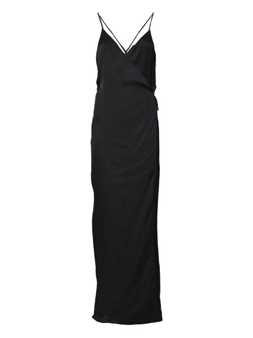 V-neck slip dress - Black