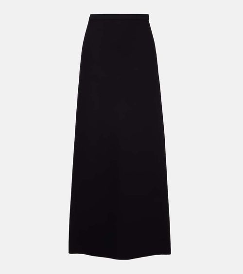 Vernice jersey maxi skirt