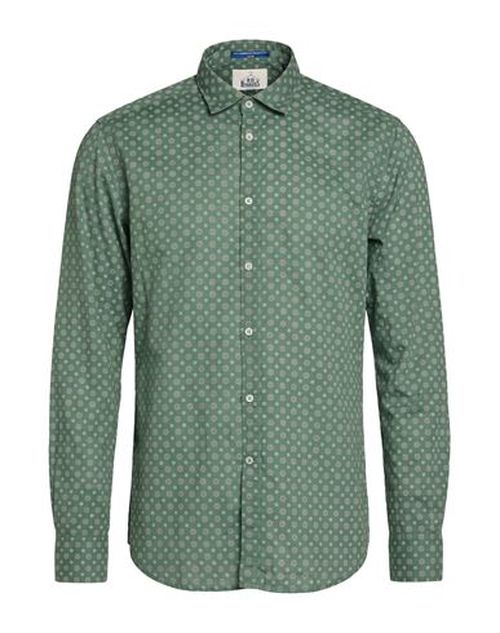 B. d.baggies Man Shirt Green Size 16 Cotton