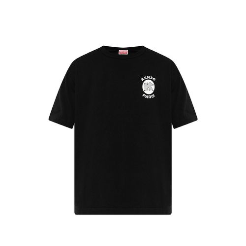 Paris Emblem Logo-print Cotton T-shirt