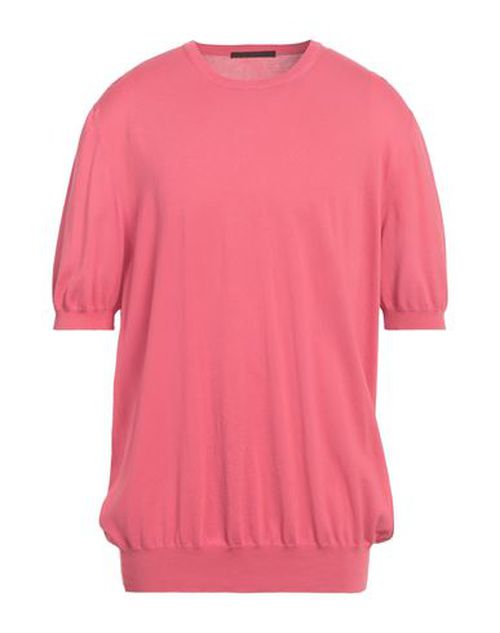 Man Sweater Fuchsia Size 48 Cotton