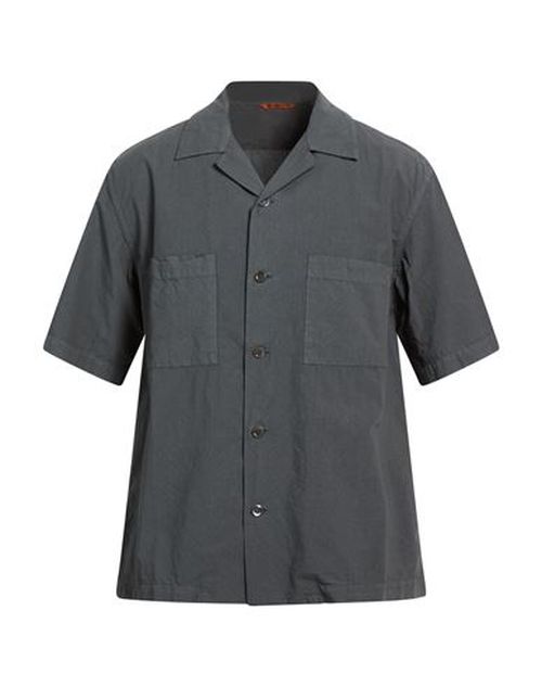 Man Shirt Grey Size 36 Cotton