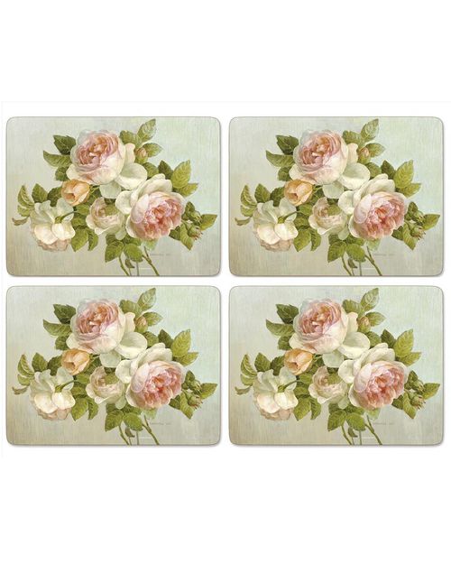 Pimpernel Antique Roses Placemats Set of 4