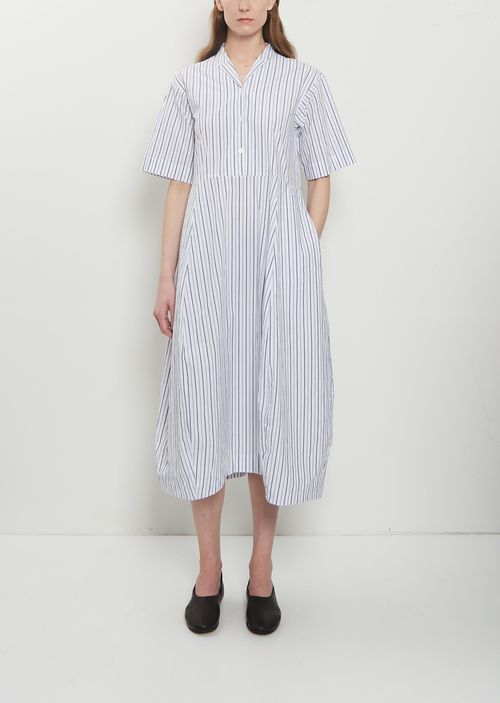 Bergfabel Letty Cotton Dress Multi Stripe