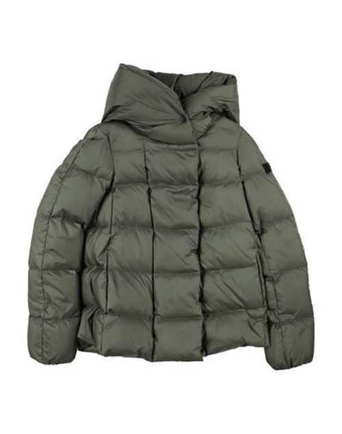 Peuterey Kid Girl Puffer Military green Size 16 Polyester