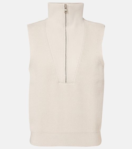 Amina half-zip sweater vest