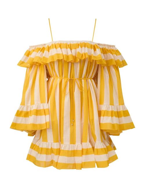 Daylight Mini Dress — Yellow