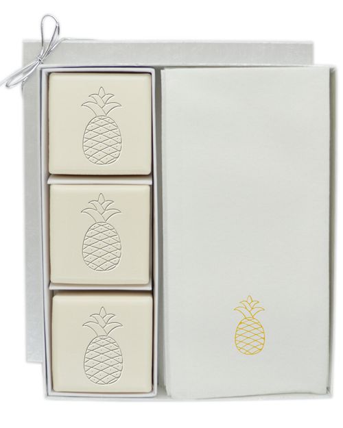 Pineapple Soap And Towel Set