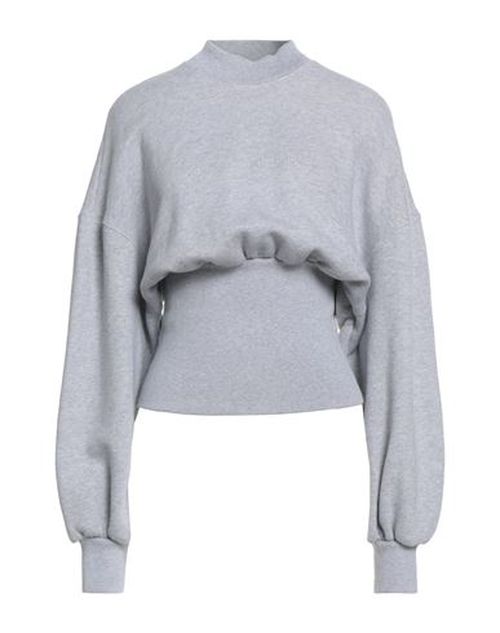 Woman Sweatshirt Light grey Size XS Cotton, Elastane, Polyester