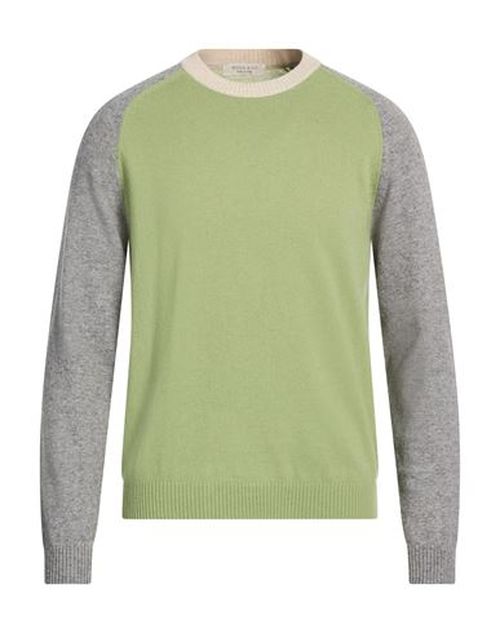 Man Sweater Lime green Size L Wool