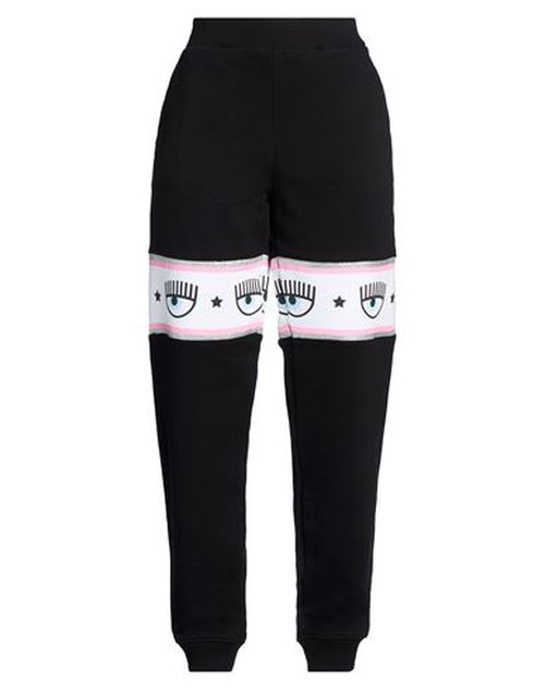 Woman Pants Black Size M Cotton