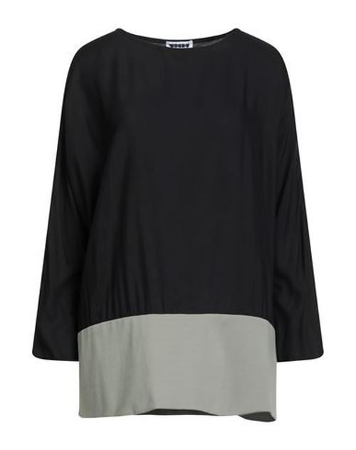 Woman Top Black Size 6 Polyester, Viscose, Elastane