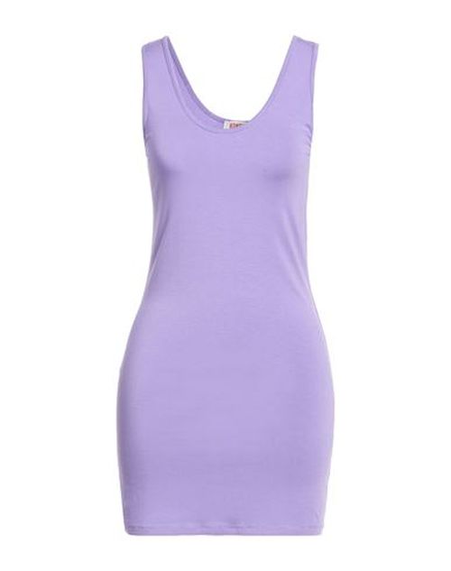 Woman Tank top Lilac Size ONESIZE Viscose, Elastane
