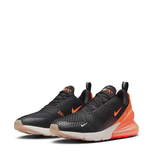 Air Max 270 AH8050-030 Sneakers Mens Black Orange Running Shoes RHS6259