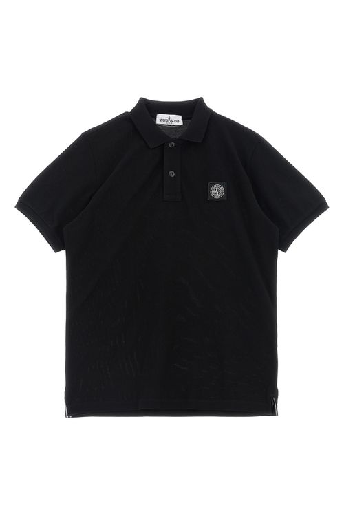 'Compass' Logo Polo Shirt