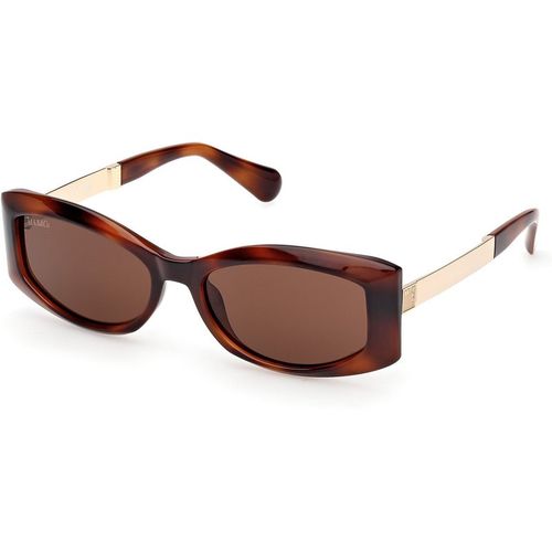 MAX&Co Mujer MAX&Co MO0144 52E Gafas de sol Inyectado la Habana Marrón Cuadrada Norma