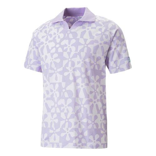 X Spongebob Printed Polo Shirt 'Purple'