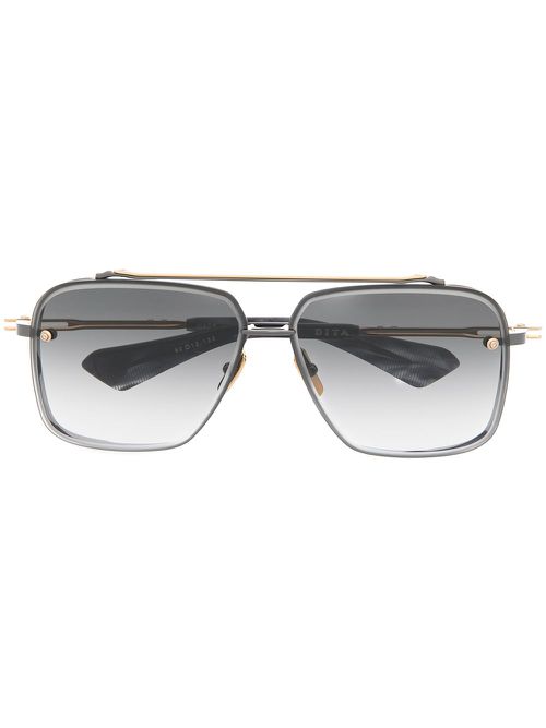 Tinted pilot sunglasses - Black