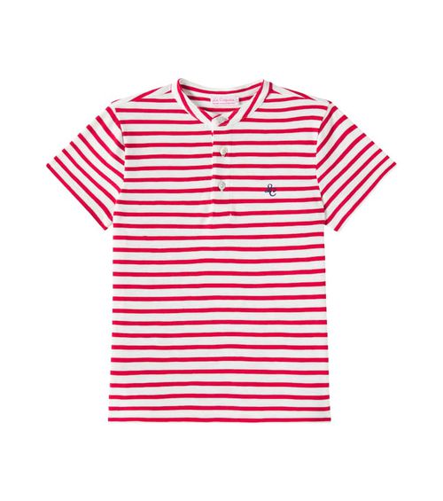 Alcon striped cotton polo shirt