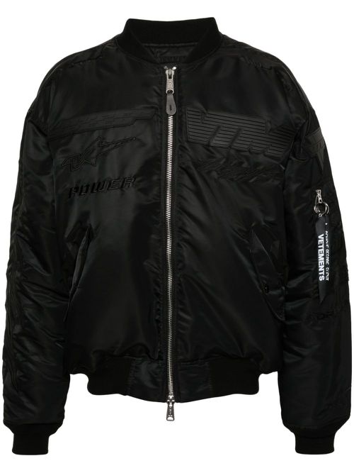 Blackout Racing bomber jacket