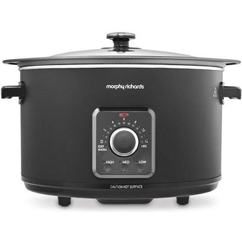 Morphy Richards Easy Time 6.5L Slow Cooker in Black