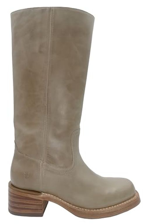 Frye Campus 14L Wide Calf Iconic Tall Boots for Women Crafted from Signature Montana Leather with Goodyear Welt Construction and Stacked Leather Heel – 13” Shaft Height