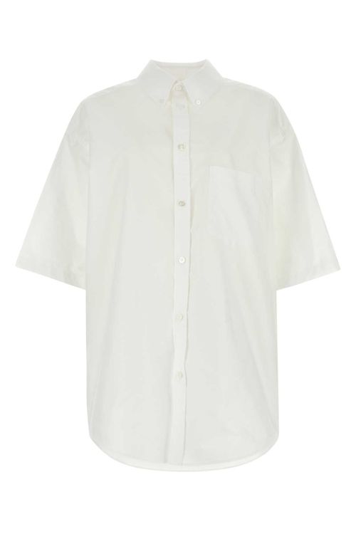 Poplin Oversize Shirt — White