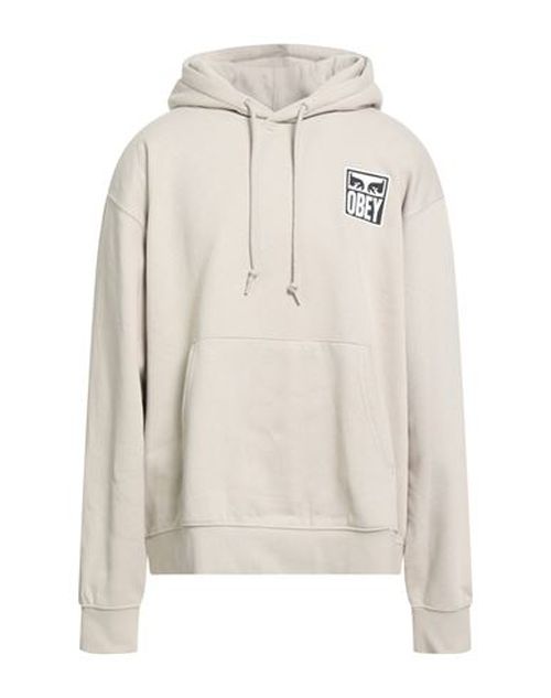 Man Sweatshirt Light grey Size XL Cotton, Polyester