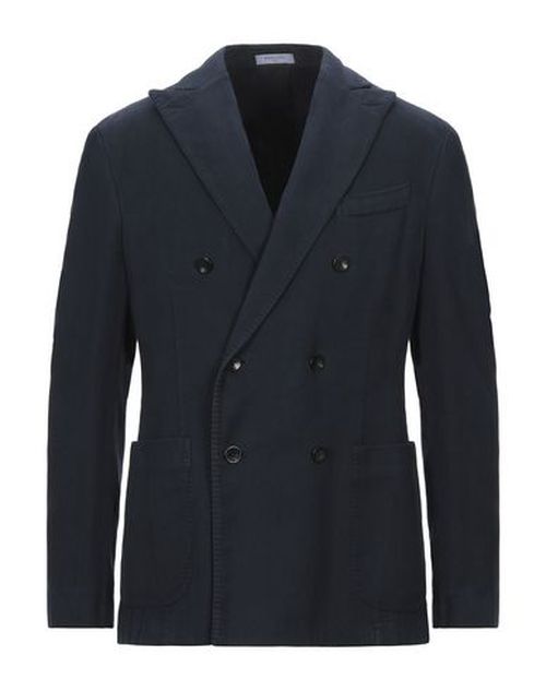 Man Blazer Midnight blue Size 40 Cotton