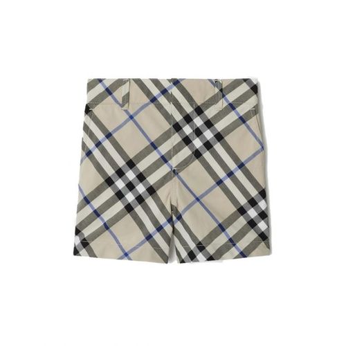 Boys Check Baby Poplin Shorts