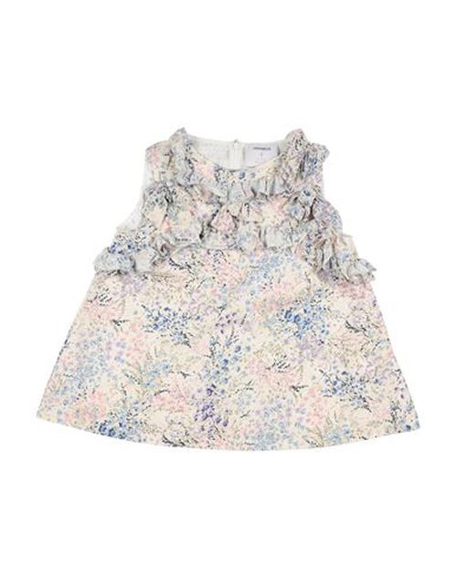 Kid Girl Top Off white Size 10 Cotton, Elastane, Viscose