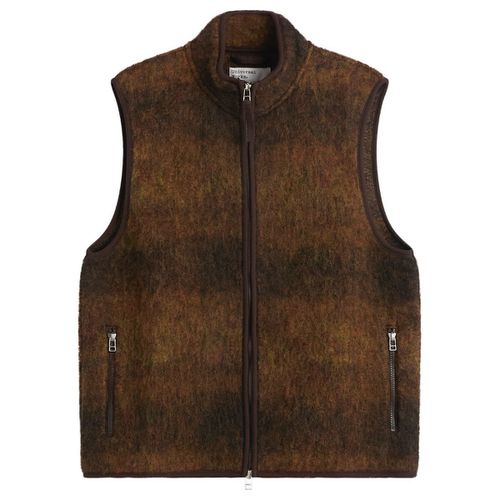 Men's Alps Fleece Climbing Gilet Brown
