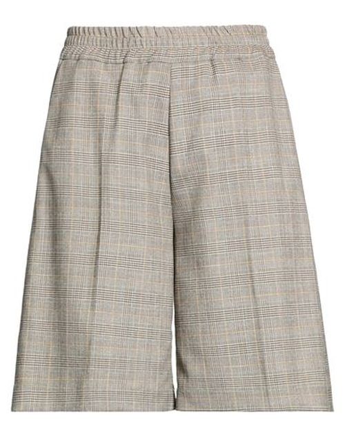 Pièce. Woman Shorts & Bermuda Shorts Grey Size 6 Wool