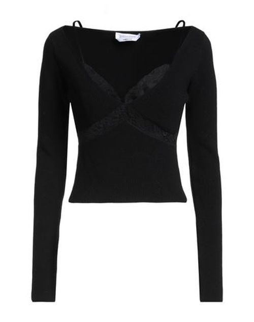 Woman Sweater Black Size 6 Polyamide, Acrylic, Wool, Polyester