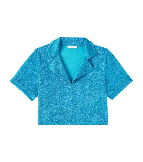 Oséree Kids OseMini Lumiére lamé top