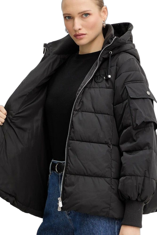 Crusca Down Jacket — Black