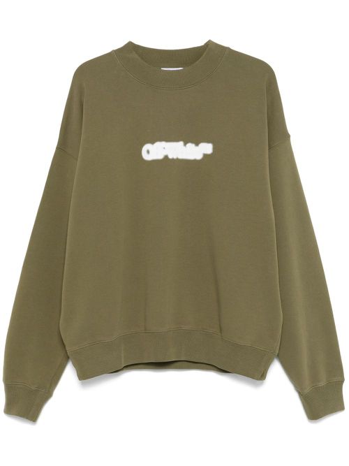 Spray Arrow sweatshirt - Green